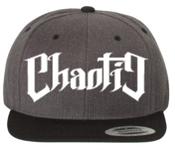 "Chaotic" (Glow in the dark) 5 panel snapback